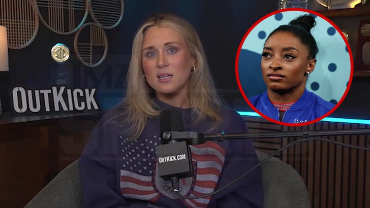 Riley Gaines Open to Working W/ Simone Biles After On-line Spat Over Trans Athletes