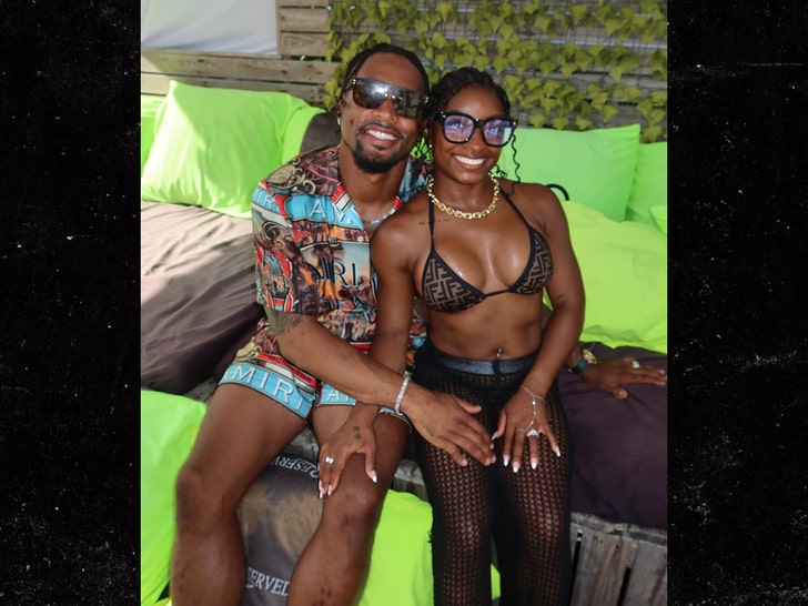 Simone Biles Fuels Boob Job Hypothesis W/ Scorching Vacay Bikini Pics