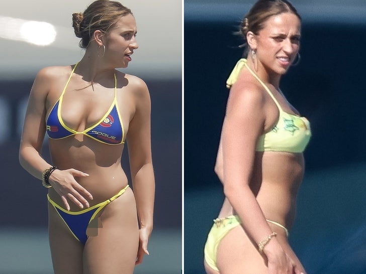 Tate McRae Celebrates Her Birthday on Yacht in Saint-Tropez, No Child Laroi