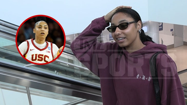 JuJu Watkins Dodges Jayden Daniels Courting Query
