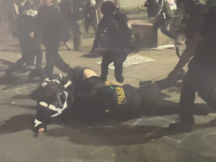 Portland ICE Facility Protests Descends Into Chaos, on Video