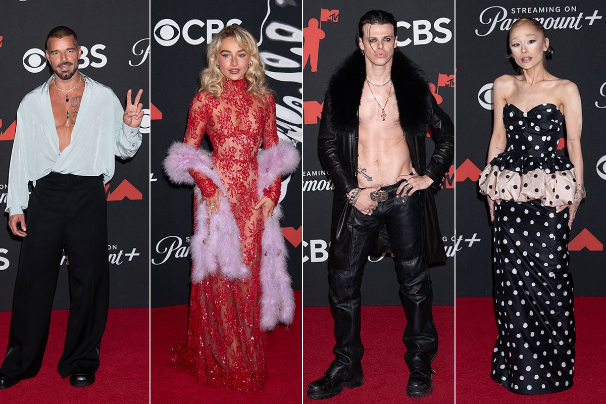 Celeb Snaps – 2025 VMAs Edition: Ricky Martin, Sabrina Carpenter, Yungblud, Ariana Grande, and more – Socialite Life