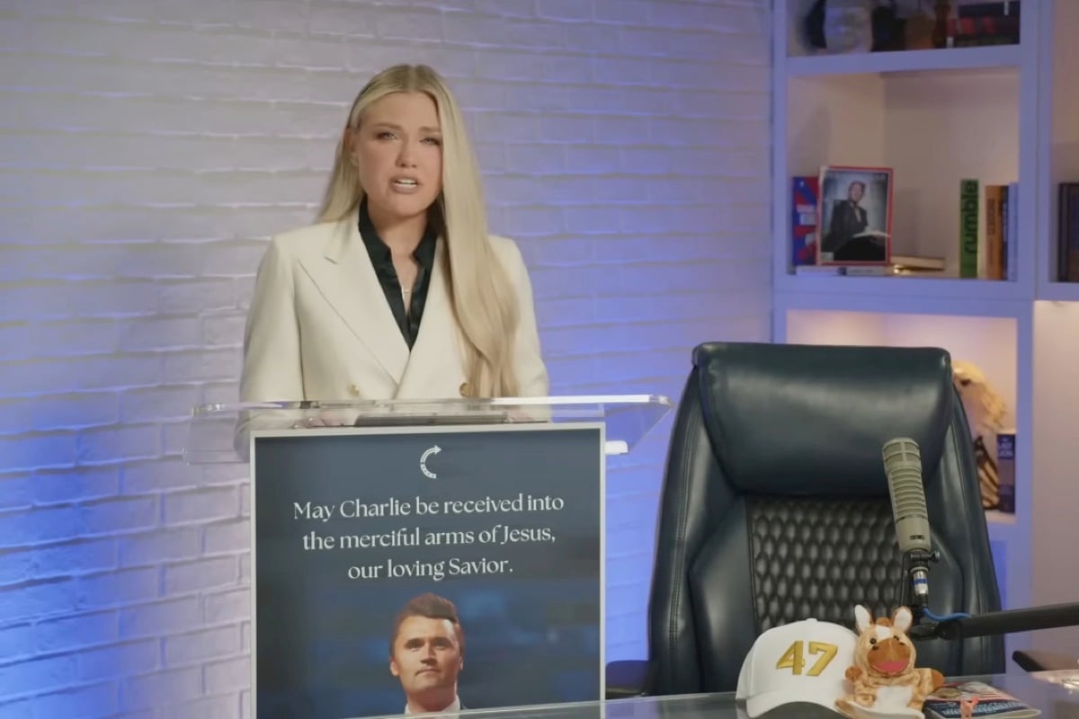Charlie Kirk’s widow, Erika Kirk, blames unspecified “evildoers” for the murder of her husband – Socialite Life